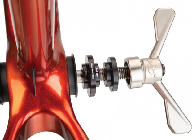 lagerpers BBP-1.2 trapas staal zilver/zwart 13-delig