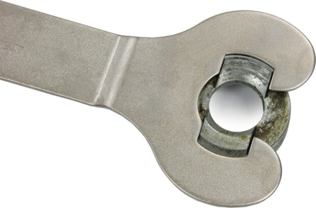 trapassleutel HCW-11 16/23 mm staal zilver