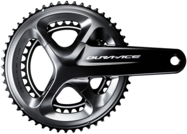 crankstel Dura-Ace R9100 50x34T 11S 170 mm zwart