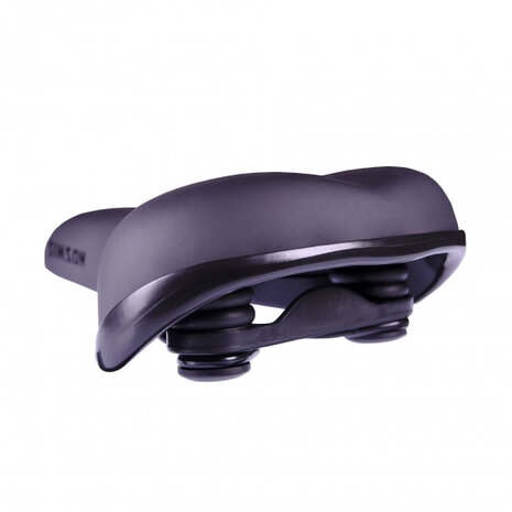 zadel Comfort unisex 254 x 225 mm zwart