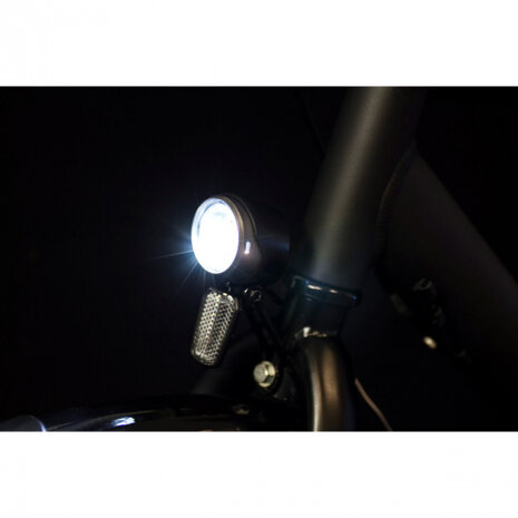koplamp X&amp;O 30 e-bike led matzwart