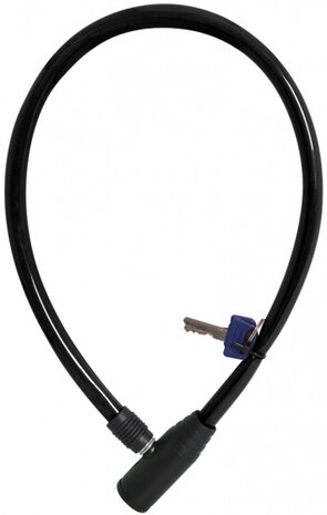 kabelslot Hoop 4 x 600 mm staal/vinyl zwart