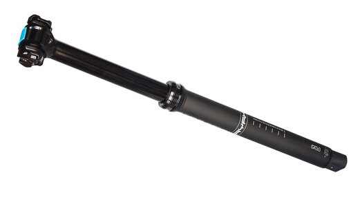 zadelpen Koryak 30,9 x 400 mm aluminium zwart