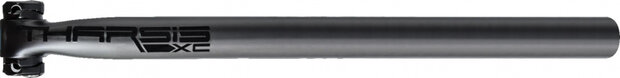 zadelpen Tharsis XC 31,6 mm carbon donkergrijs