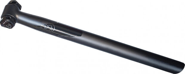 zadelpen Vibe Di2 27,2 mm carbon zwart