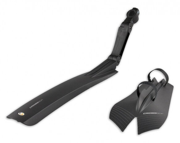 spatbordenset Cross 24 - 29 inch zwart