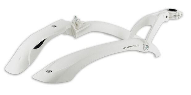 spatbordenset Hammer Pro 24 - 29 inch wit/zwart