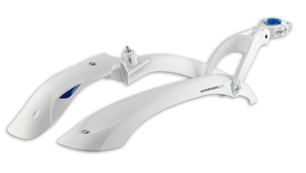 spatbordenset Hammer Pro 24 - 29 inch wit/blauw