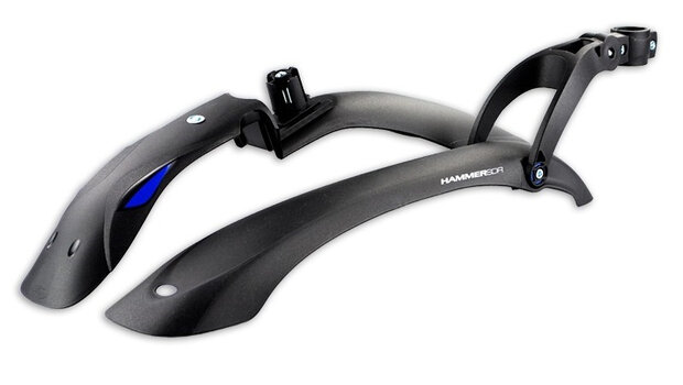 spatbordenset Hammer-1 24 - 29 inch zwart/blauw