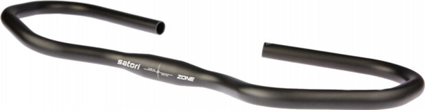 vlinderstuur Zone 600 mm aluminium zwart