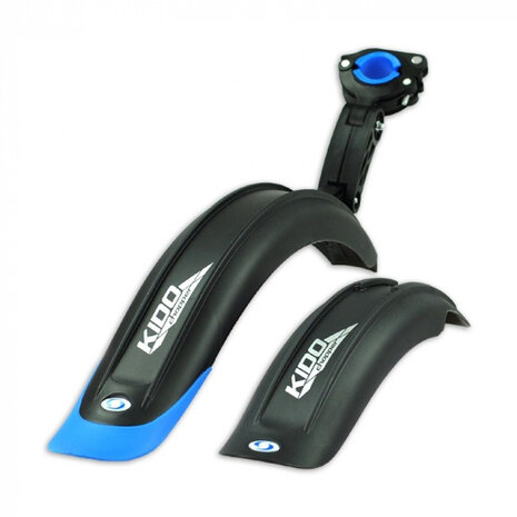 spatbordenset Kido Pro 16 - 18 inch zwart/blauw