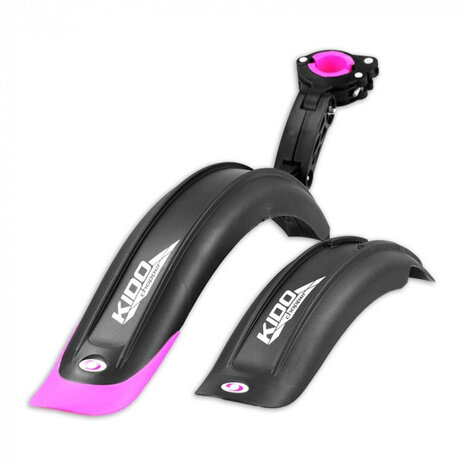 spatbordenset Kido Pro 16 - 18 inch zwart/roze