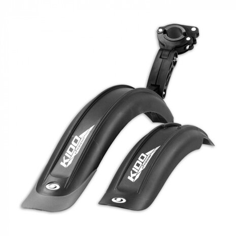 spatbordenset Kido Pro 16 - 18 inch zwart/grijs