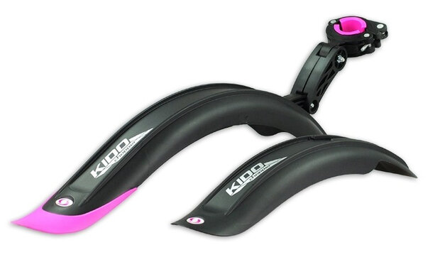 spatbordenset Kido Pro 20 inch zwart/roze