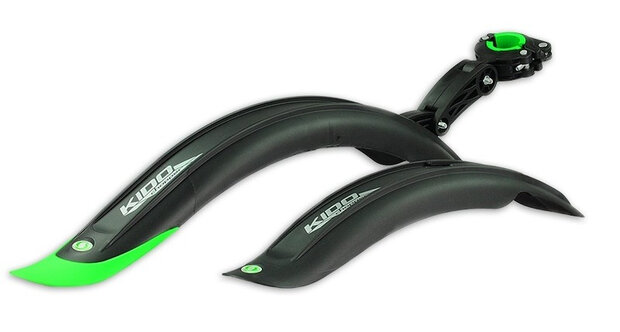 spatbordenset Kido Pro 20 inch zwart/groen