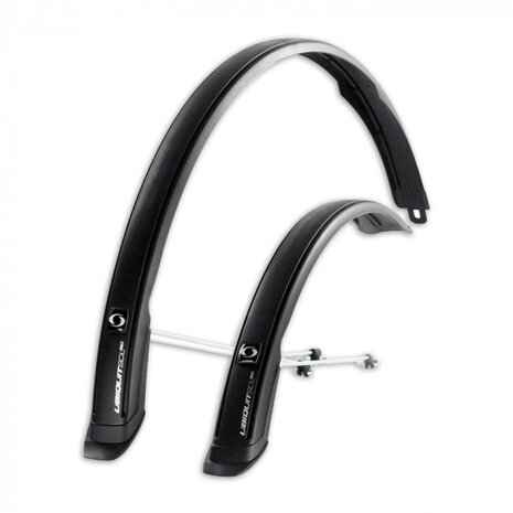 spatbordenset Ubiquit 50 28 inch zwart