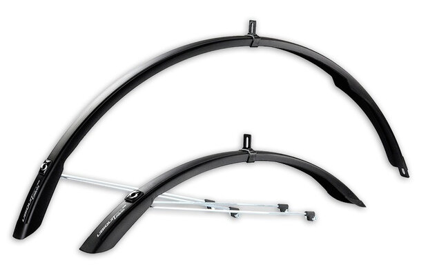 spatbordenset Urban 45 28 inch zwart