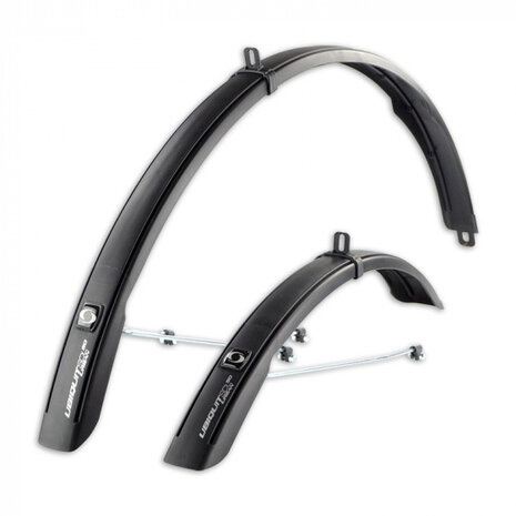 spatbordenset Urban 50 28 inch zwart