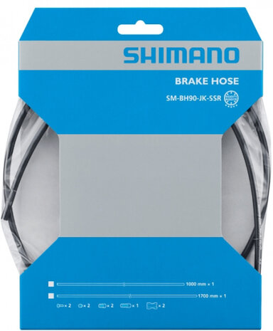 buitenremkabel SM-BH90 JK 1700 mm zwart 10-delig