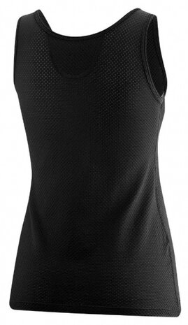 fiets-ondershirt Lo Bike U dames polypropeen zwart mt 34