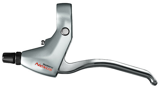 remgreep Nexus C6000 links rollerbrake/V-brake zilver
