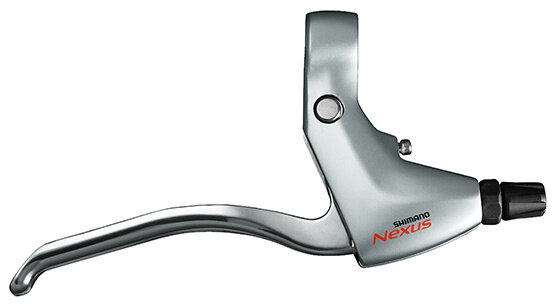 remgreep Nexus C6000 rechts rollerbrake/V-brake zilver