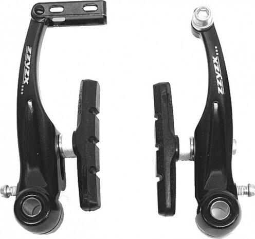 V-brake-set Tektro 110 mm aluminium zwart