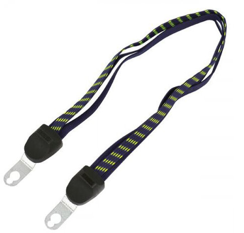 reflecterende snelbinders 24,8 cm blauw/groen 3-delig
