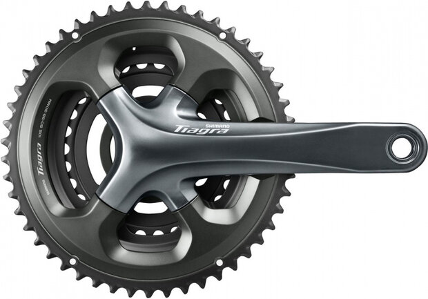 crankstel FC-U5000 30/39/50T 10S 175 mm alu/staal zwart