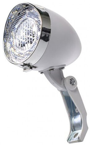 koplamp Holland led batterij voorvork wit