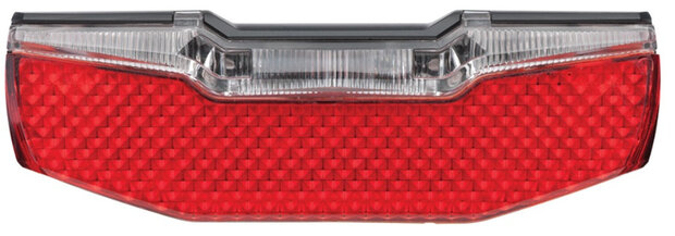 achterlicht Blueline 80 mm led naafdynamo/fietsaccu rood