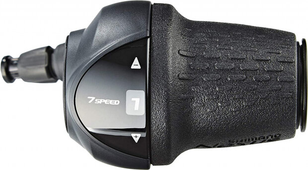 draaishifter Nexus SL-C3000-7 rubber zwart 3-delig