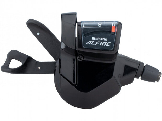 schakelset Alfine Rapide Fire SL-S700-11 alu zwart