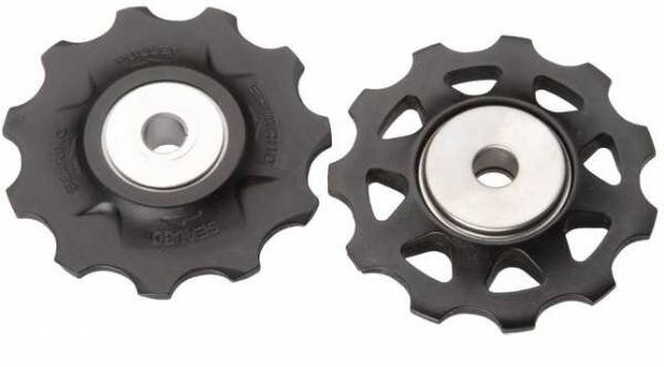 derailleurwielset XTR RD-M970/M971 staal 9S 2 stuks