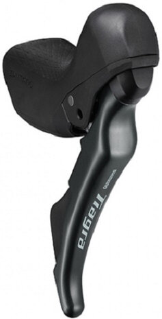 shifter/remgreep Tiagra 4720 rechts aluminium zwart