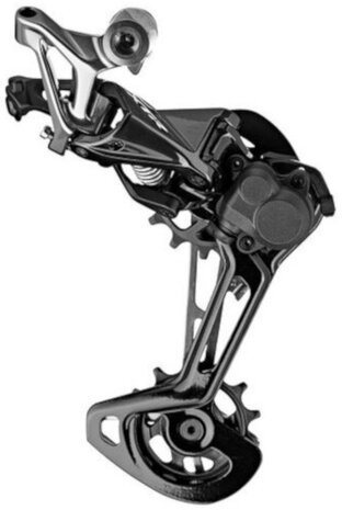 achterderailleur XTR RD-M9120-SGS 2x12S lang alu zwart