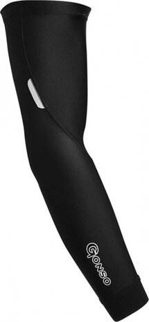 armwarmers Armlinge polyamide/elastaan zwart maat S