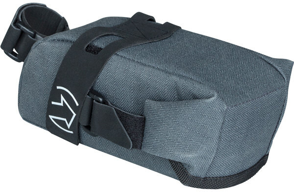 zadeltas Gravel 0,6 liter grijs/zwart