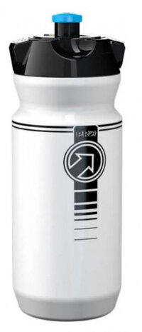 sportbidon Team 0,6 liter PVC 21 cm wit/zwart