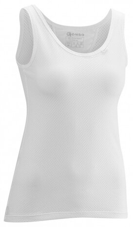 ondershirt LO dames polypropyleen wit maat 42