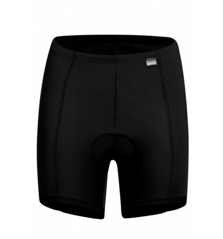 fietsonderbroek Silvie dames polyamide zwart maat 36