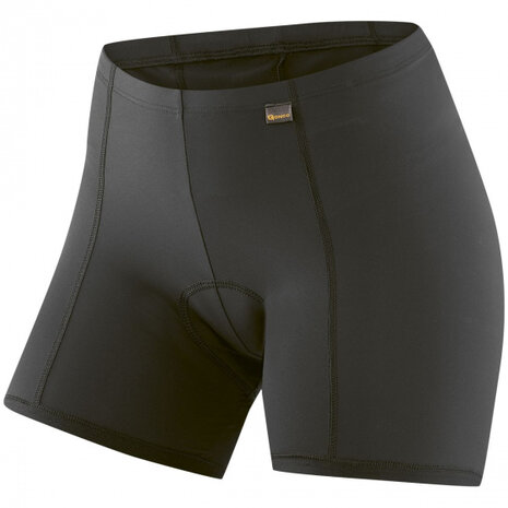 fietsonderbroek Sitivo U dames polyamide zwart/groen mt 44