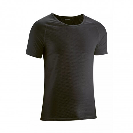 ondershirt Pete Bike U heren polypropeen zwart maat S