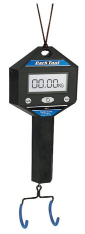 digitale weegschaal DS1 40,6 cm siliconen zwart/blauw