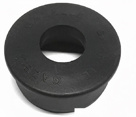 trapas-beugel polypropeen 35 mm zwart per stuk