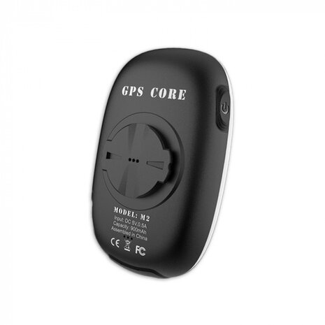 fietscomputer GPS M2 266 gram 2.4 inch wit/zwart