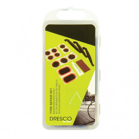 bandenreparatieset Fiets zwart 17-delig