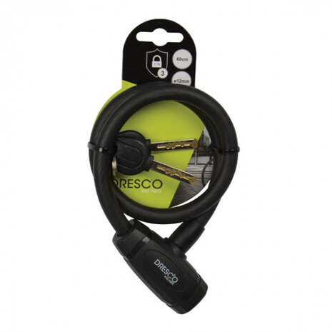 kabelslot 60 cm zwart 3-delig