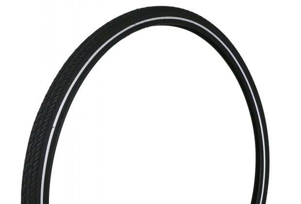bandenset 28 x 1 5/8 x 1 3/8, 37-622 APS rubber zwart