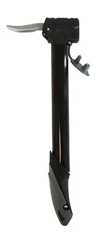handpomp 25 cm aluminium zwart